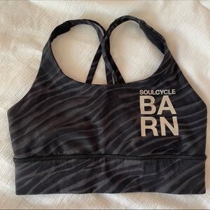 Lululemon SoulCycle Energy Long Line BARN Bra